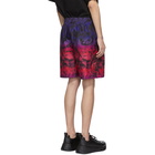 MSGM Multicolor Graphic Shorts