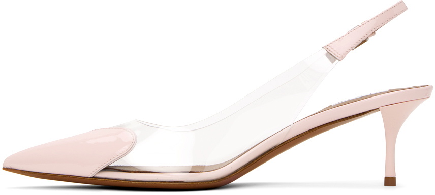 ALAÏA Pink Le Coeur Heels