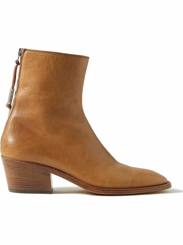 Photo: Acne Studios - Brod Leather Boots - Neutrals