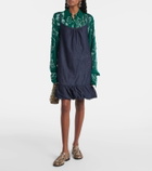 Dries Van Noten Denim minidress