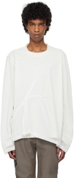 Kiko Kostadinov Off-White & White Inex Mesh T-shirt