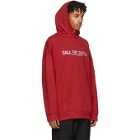 Midnight Studios Red Call The Curtain Hoodie