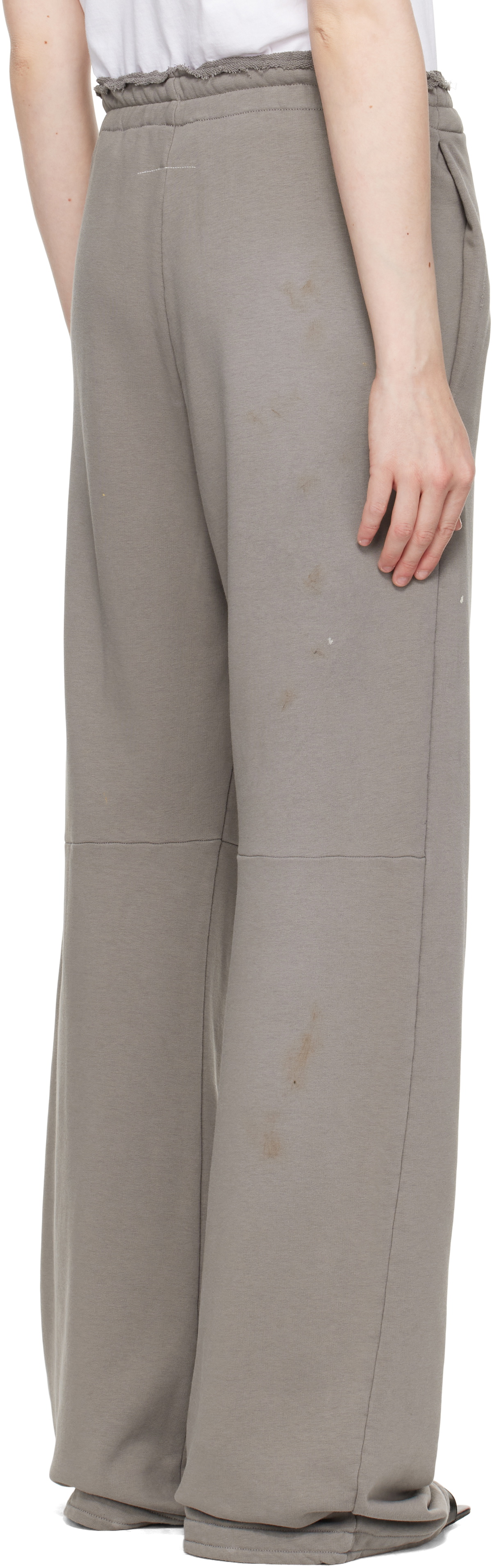 MM6 Maison Margiela Taupe Light Sweat Lounge Pants
