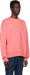 Marni Pink Rib Trim Sweatshirt