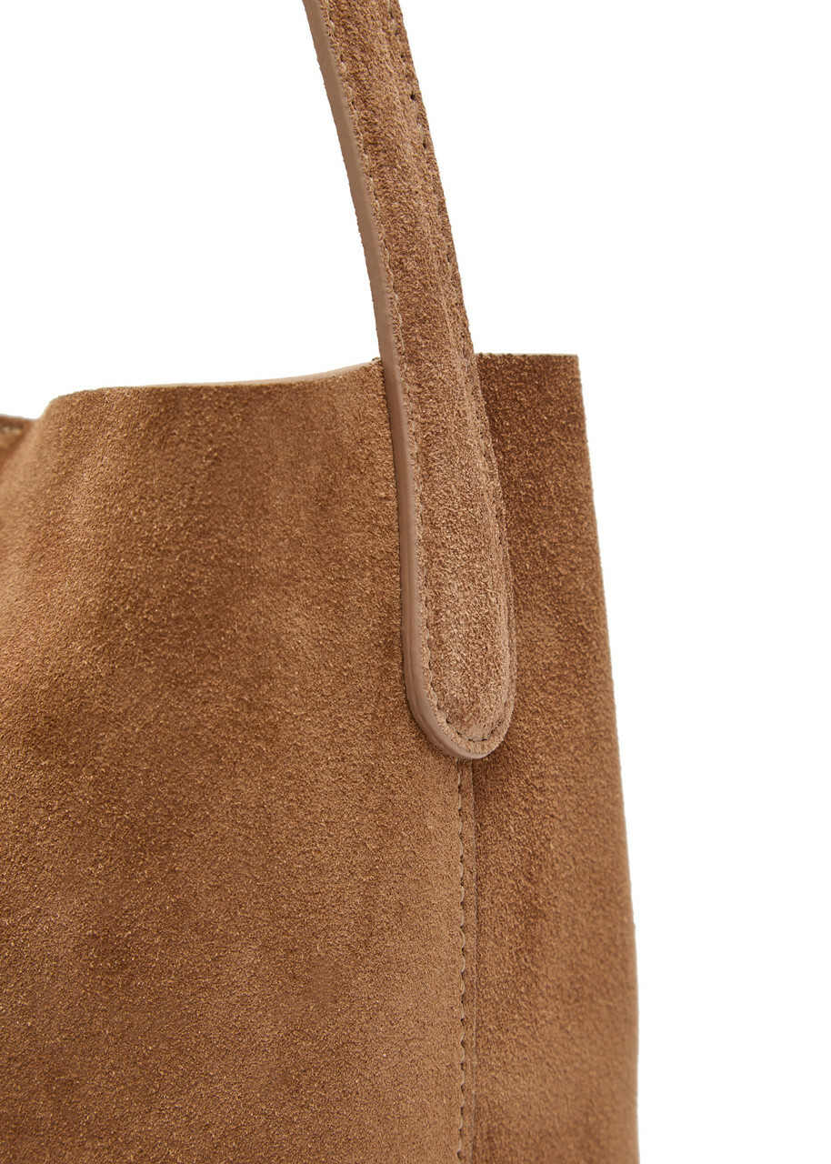 Mansur Gavriel Everyday Small Suede Tote bag - Camel - One Size