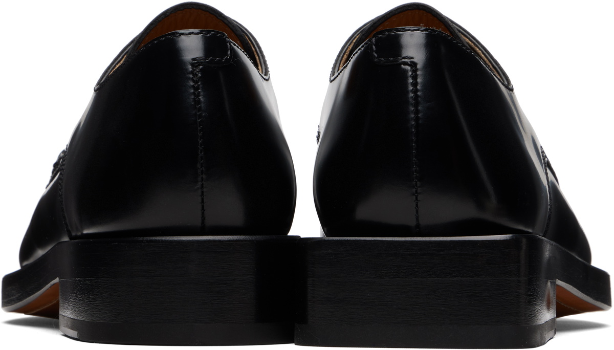 JACQUEMUS Black La Croisière 'The Woven' Derbys