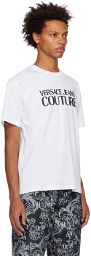 Versace Jeans Couture White Bonded T-Shirt