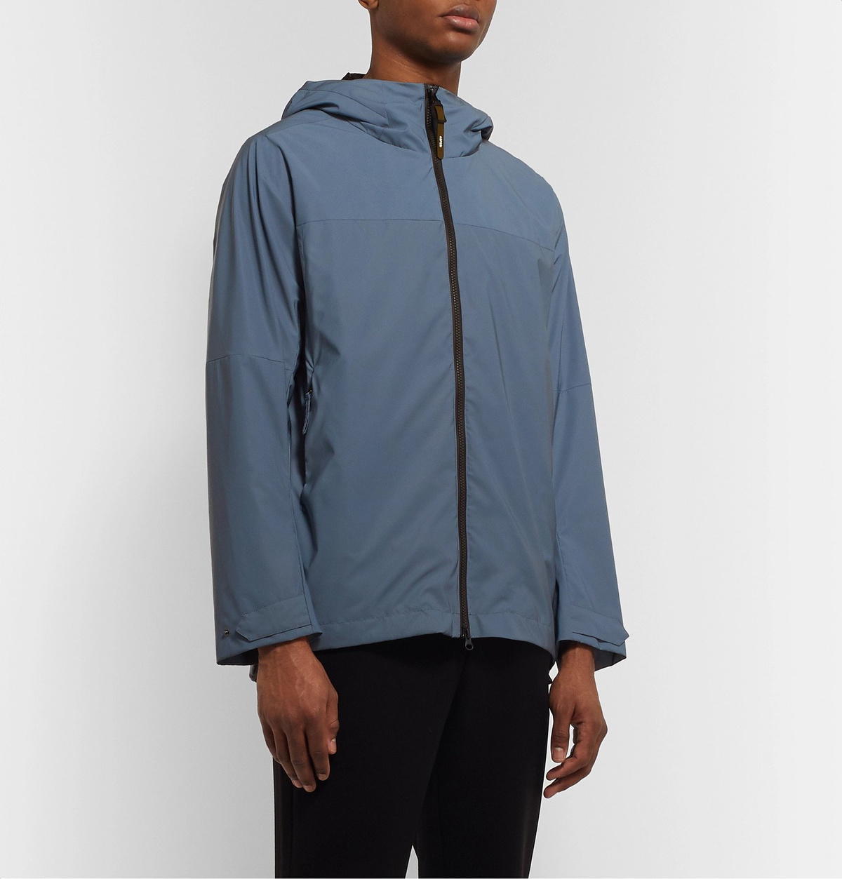 Aspesi - Reflective Coated-Shell Jacket - Blue Aspesi