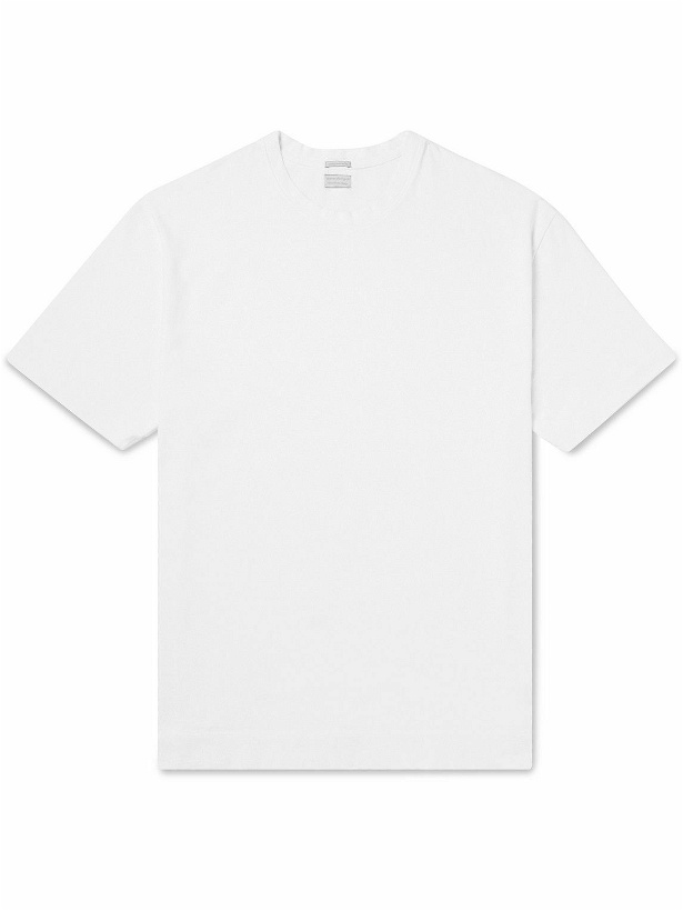 Photo: Massimo Alba - Watercolour Cotton-Jersey T-Shirt - White