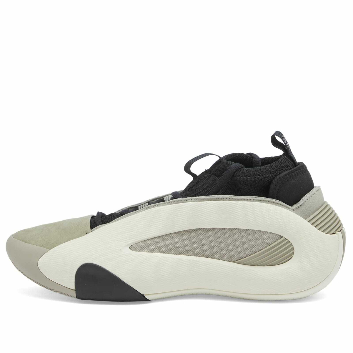 Adidas Men's Harden Volume 8 Sneaker in Feather Grey/Ivory Adidas Men's Harden Volume 8 Sneaker in Feather Grey/Ivory