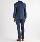 CANALI - Kei Slim-Fit Wool Suit Trousers - Blue