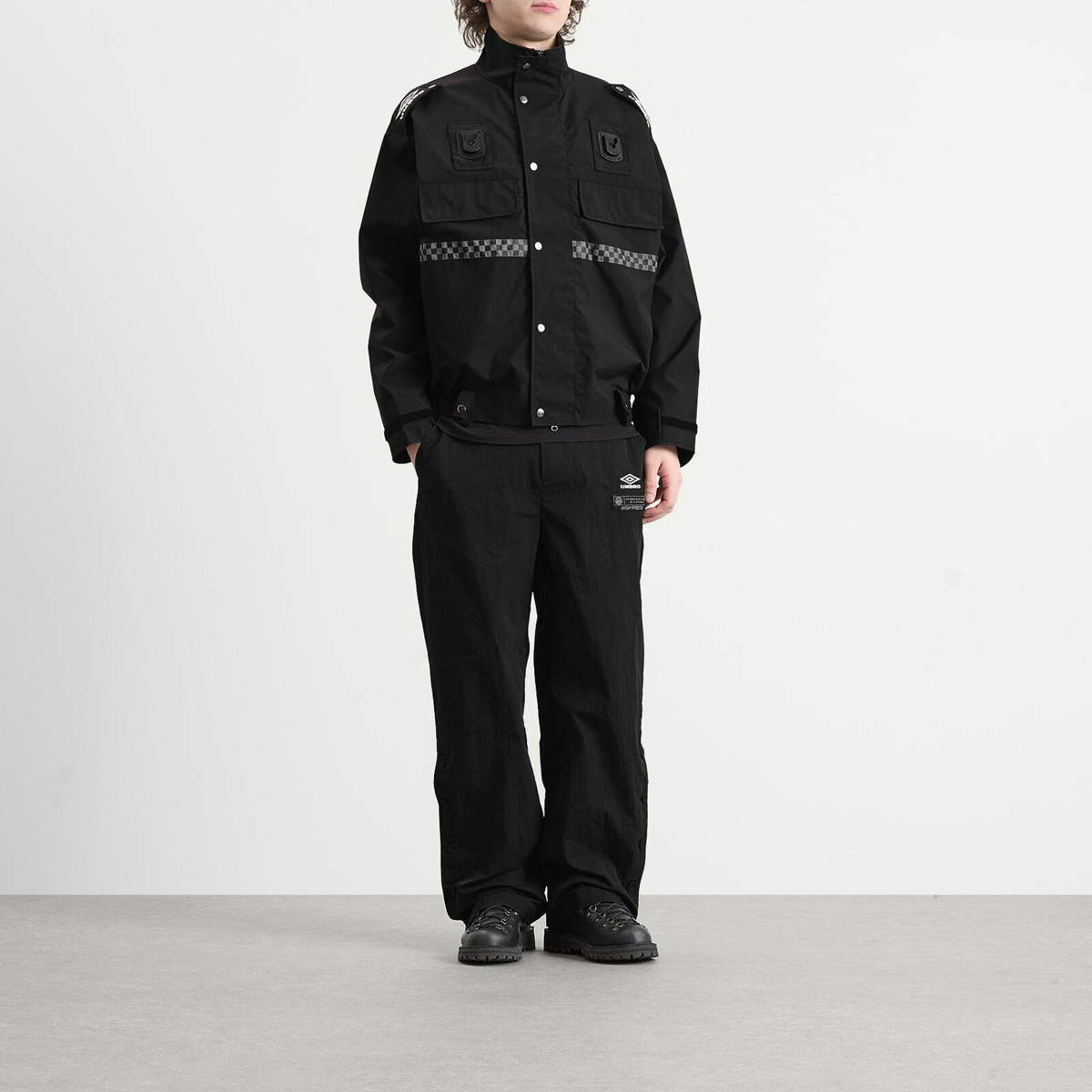 Umbro by Slam Jam Men's Force Jacket in Black