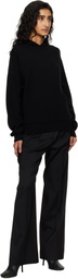 Acne Studios Black Cashmere Hoodie