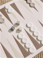 Brunello Cucinelli - Leather and Krion® Backgammon Set