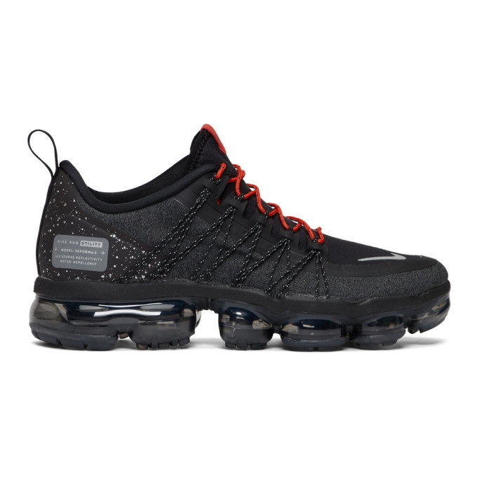 Photo: Nike Black and Red Air VaporMax Run Utility Sneakers