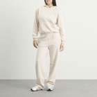 SKIMS Women's Cotton Fleece Classic Pullover Hoodie in Oatmeal Heather