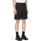 Satisfy Black Merino Justice™ 8 Inches Shorts