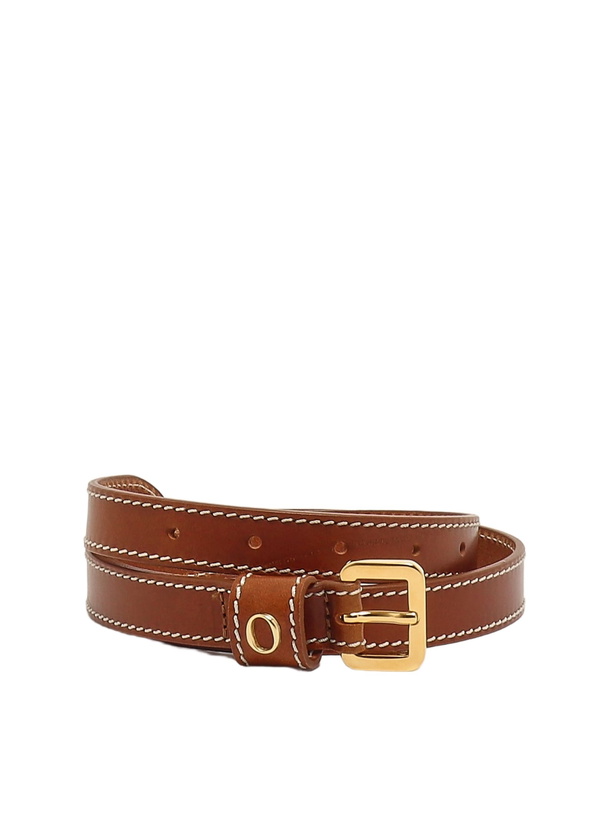 Photo: Orciani Cintura In Pelle Bull Belt