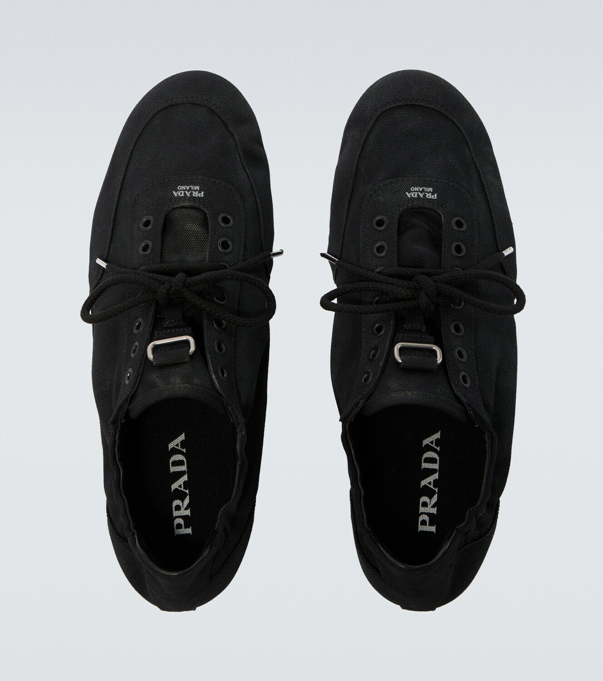 Prada Collapse canvas sneakers