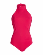 Chiara Boni La Petite Robe Womens Bodysuit Coral