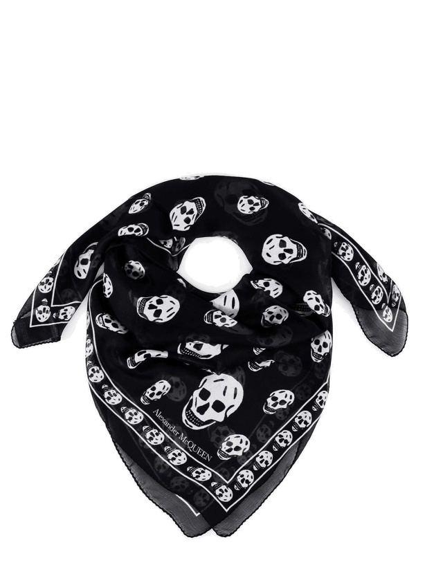 Photo: Alexander Mcqueen Scarf Black   Mens