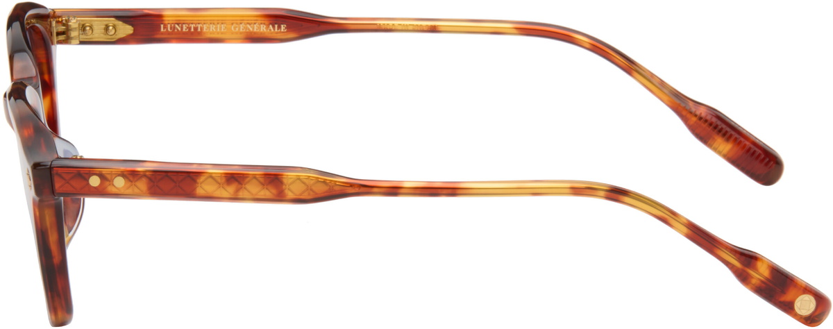 Lunetterie Générale Brown Enigma Sunglasses