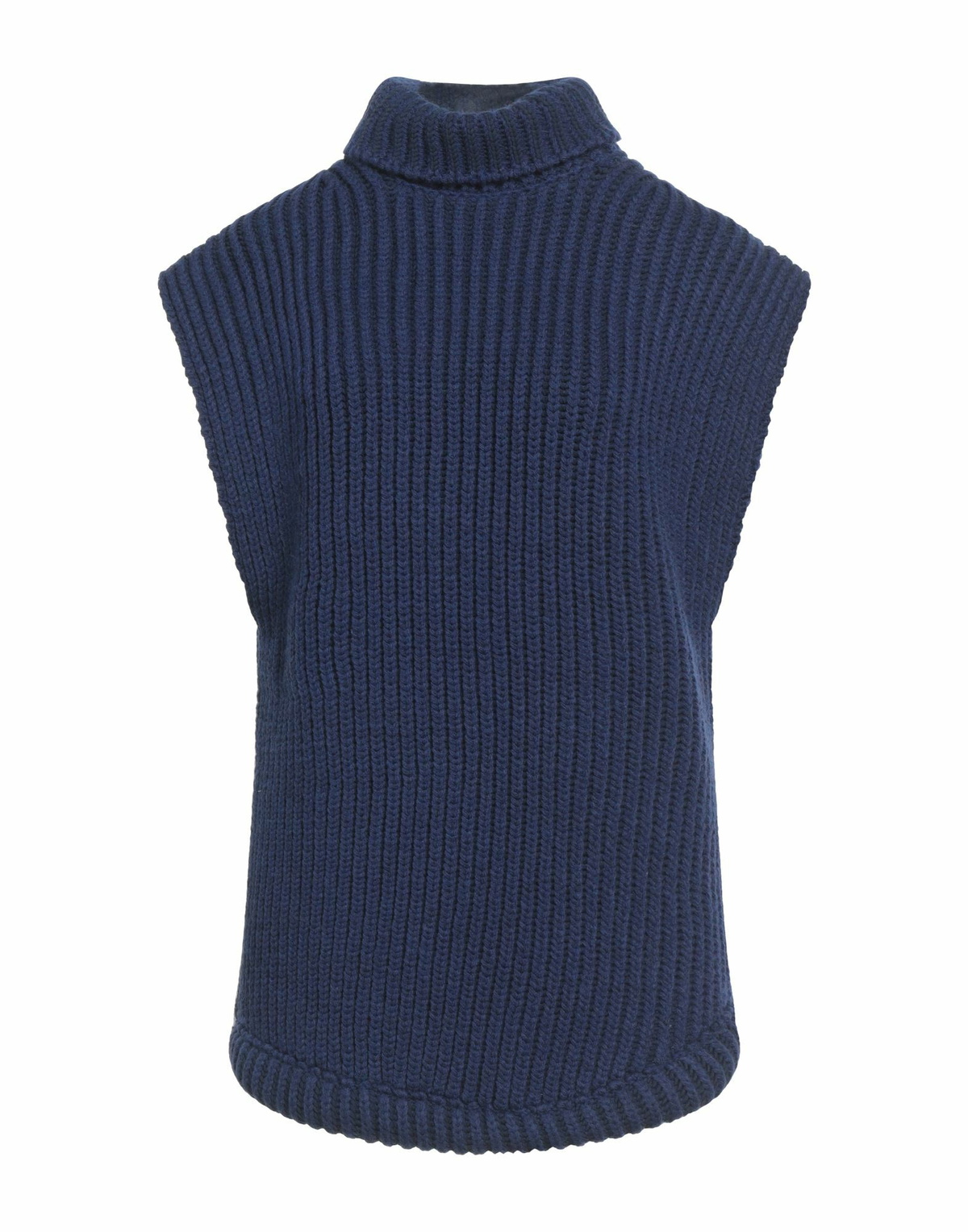 Victoria Beckham Womens Turtleneck in Navy