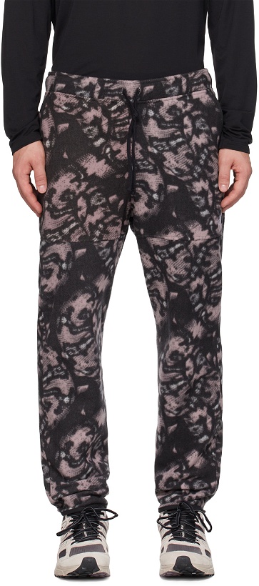Photo: The North Face Gray & Pink Alpine Polartec 100 Trousers