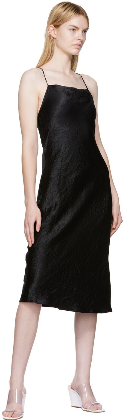 THIRD FORM Black Bias Dress