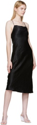 THIRD FORM Black Bias Dress