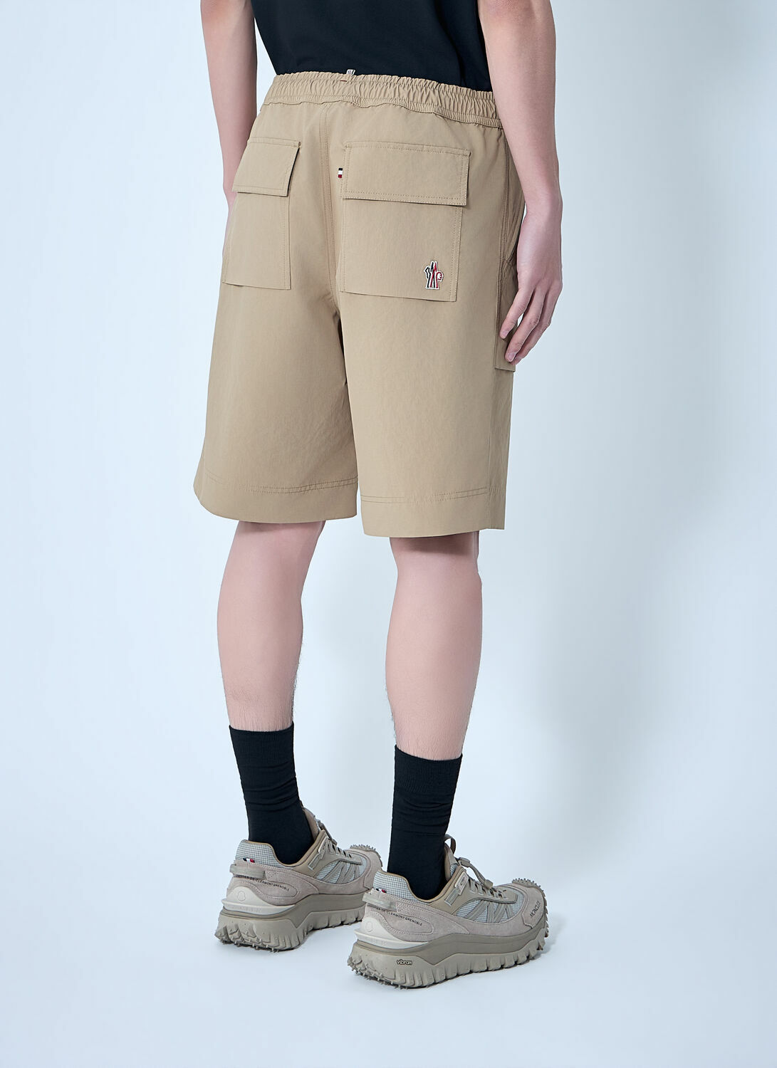 Moncler Grenoble Elasticated Waist Cargo Shorts