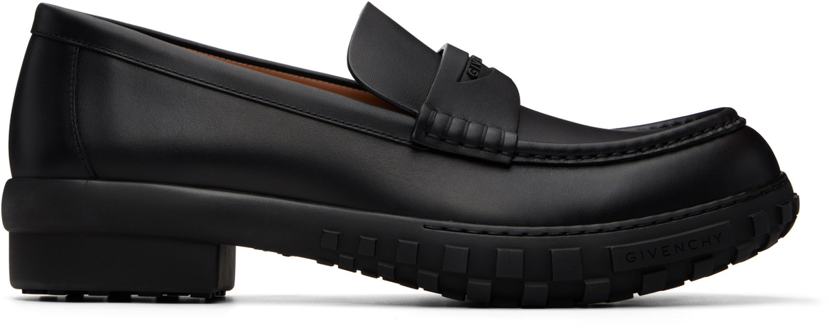 Givenchy Black Echo Loafers