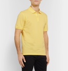 Hugo Boss - Pallas Slim-Fit Cotton-Piqué Polo Shirt - Yellow