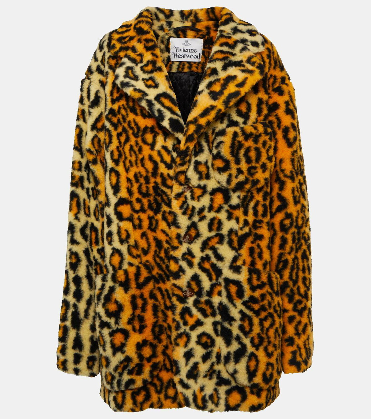 Vivienne Westwood Leopard-print faux-fur coat Vivienne Westwood