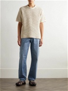 Bottega Veneta - Crocheted Cotton T-Shirt - Neutrals