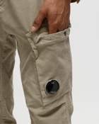 C.P. Company Corduroy Regular Utility Pants Beige - Mens - Cargo Pants