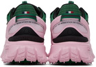 Moncler Green & Pink Trailgrip GTX Sneakers