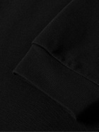 The Row - Essoni Cotton-Jersey Hoodie - Black
