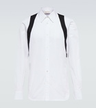 Alexander McQueen - Harness cotton shirt