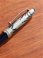 Montblanc - Meisterstück The Origin Collection Lacquer and Platinum-Plated Ballpoint Pen