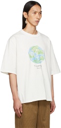 Camiel Fortgens White Earth Print T-Shirt