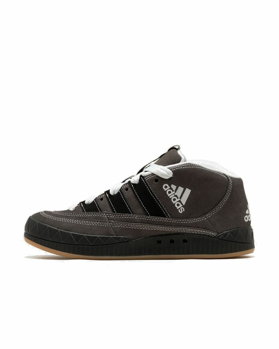 Photo: Adidas Adimatic Mid Y Nu K Grey - Mens - High & Midtop