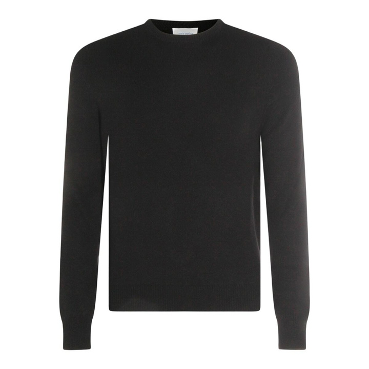 Photo: Malo Black Cashmere Knitwear