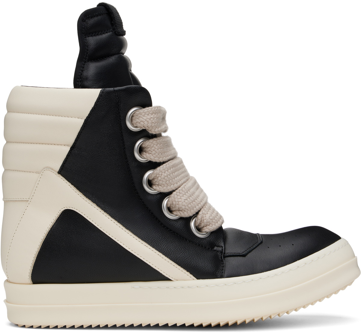 VOGUE注目☆ グレー Hollywood Mega Geobasket スニーカー RICK OWENS - SHOES - Rick Owens