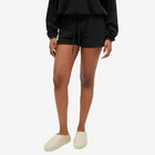 Fear of God ESSENTIALS Women's Running Shorts in Jet Black