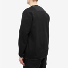 Comme des Garçons Homme Men's Jersey Liner Jacket in Black