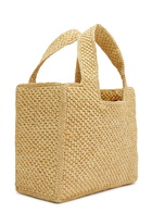 Loewe Small Logo Raffia Tote - Natural - One Size