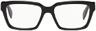 Alexander McQueen Black Graffiti Glasses