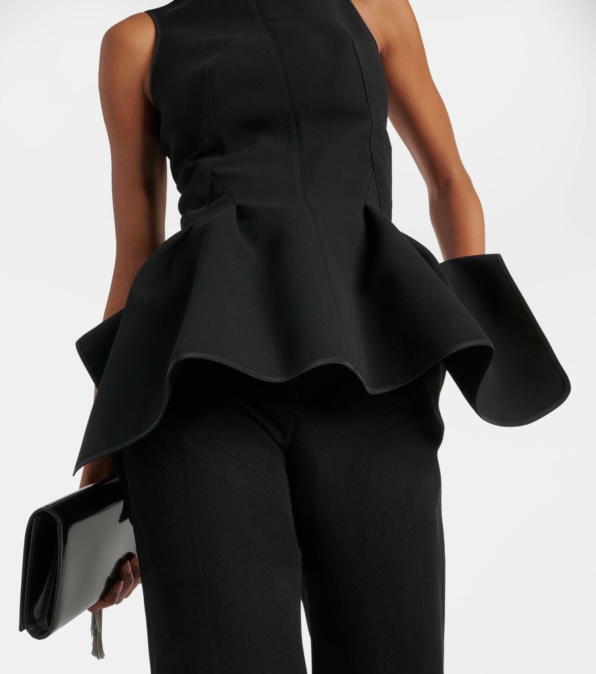 Maticevski Paradise peplum top