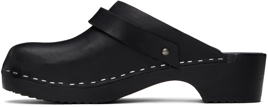 Filippa K Black Swedish Hasbeens Edition Clogs